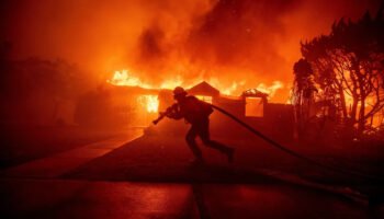 Incendios: la izquierda americana destruye Los Ángeles