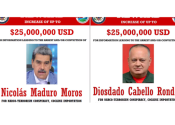 Estados Unidos publicó documentos sobre acuerdo de Nicolás Maduro y la guerrilla de las Farc para traficar drogas hacia Norteamérica