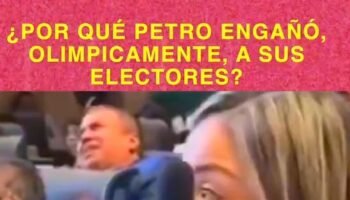 Petro engaño olimpicamente a sus electores
