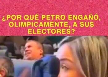 Petro engaño olimpicamente a sus electores