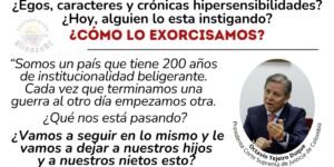EGOS, CARACTERES Y CRÓNICAS HIPERSENSIBILIDADES