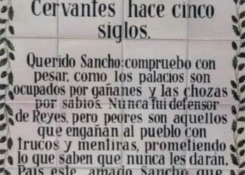 Palabras de Cervantes