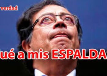 Petro de espaldas al pueblo colombiano