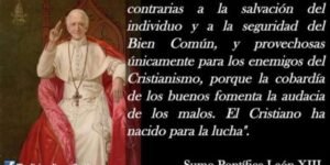 La cobardía de los buenos fomenta la audacia de los malos