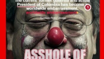 La portada de la prestigiosa revista TIME lo declara el ESTÚPIDO DEL AÑO al guerrillero presidente de Colombia, hágame el favor.