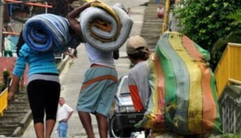 Colombia, entre los tres países con más desplazados del mundo: cuáles son los otros 2