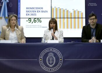 Argentina. Lo nunca visto: la tasa de homicidios fue la más baja de Sudamérica, en 2024, según Patricia Bullrich