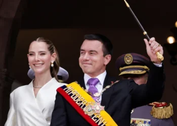 Noboa aseguró en su posesión que no habrá tregua contra la delincuencia en Ecuador