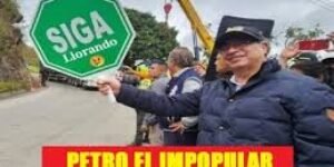 La (im)popularidad de Petro