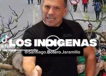 Se acabará la guachafita de los indígenas : Santiago Botero