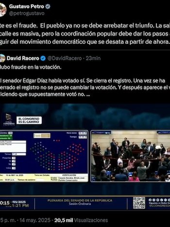 Petro reaccionó al hundimiento de