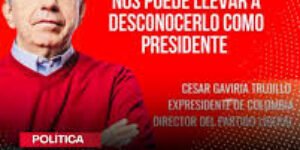 Hay que desconocer a Petro