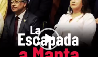 TITULAR: LA ESCAPADA DE PETRO A MANTA