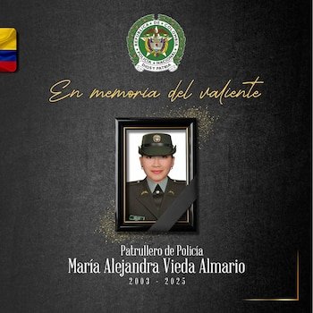 María Alejandra Vieda Almario, patrullera