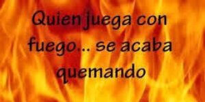 Siguen jugando con candela