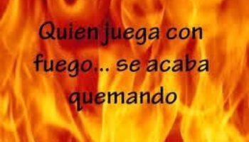 Siguen jugando con candela