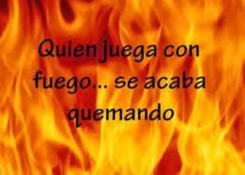 Siguen jugando con candela