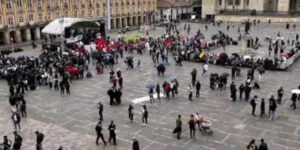 Fracasó “gran plantón” de Petro y centrales obreras un día después de la masiva asistencia a la Marcha del Silencio