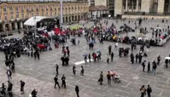 Fracasó “gran plantón” de Petro y centrales obreras un día después de la masiva asistencia a la Marcha del Silencio