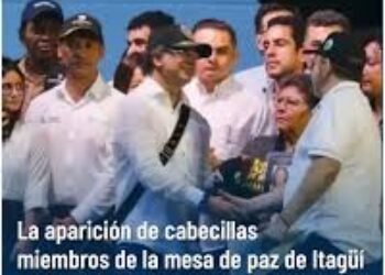 Presidente Gustavo Petro amenazó a fiscales en Medellín y anticipó beneficios a Mesa de Paz de Itagüí