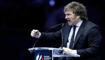 Milei en España: “¡Muerte al socialismo!”