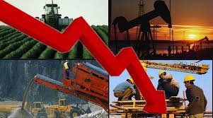 Caída en exportaciones y rentas petroleras y mineras del país