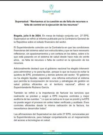 El organismo advierte sobre fallas