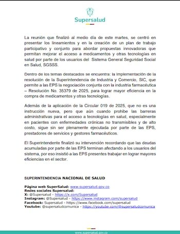 La Superintendencia y la Contraloría