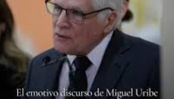 Las cinco frases más duras del discurso del papá de Miguel Uribe Turbay en el sepelio