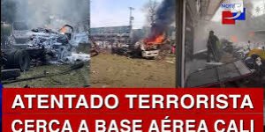 En video: así fue el atentado contra la base militar Marco Fidel Suárez Cali que dejó varias víctimas mortales