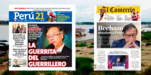 Prensa peruana acusa al «guerrillero» Petro de usar tensión fronteriza para tapar «sus vicios»