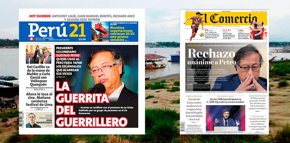 Peru: Petro usa tensión fronteriza para tapar «sus vicios»