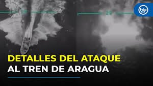 Así fue el ataque de EEUU contra barco del Tren de Aragua