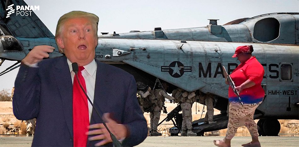 Trump desecha carta de Maduro llena de «muchas mentiras» y se burla de sus milicias