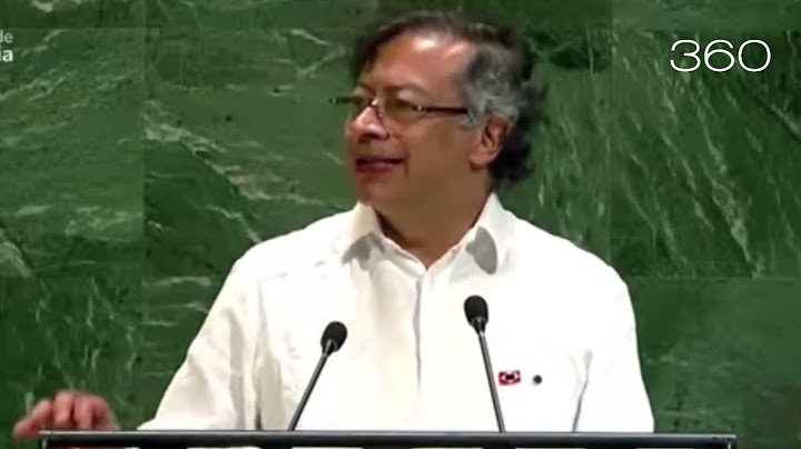 El tirano criollo hablando solo en la ONU