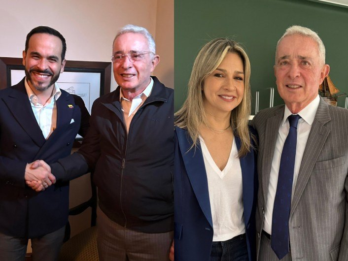 En medio de choque, Uribe se reúne con Abelardo de la Espriella y Vicky Dávila