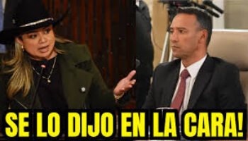 Lina Garrido destroza al Ministro de Defensa de Petro en pleno Congreso