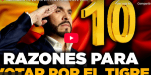 Razones para votar por el Tigre