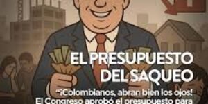 El presupuesto del saqueo