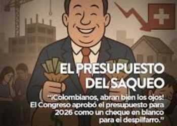El presupuesto del saqueo