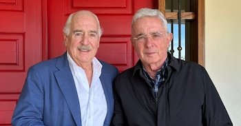 Andrés Pastrana y Álvaro Uribe