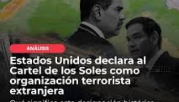 Cartel de los Soles es organización terrorista: ¿qué implica?