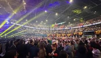 Abelardo de la Espriella llenó el Movistar Arena; videos muestran júbilo de 15.000 personas
