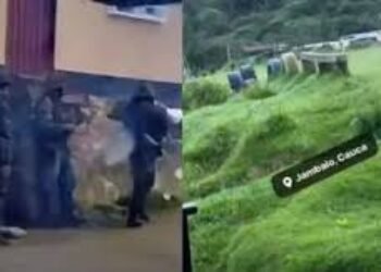 Guerrilleros anunciaron ataques con megáfono en mano: videos en Jambaló muestran ola de violencia