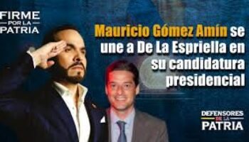 Mauricio Gómez Amín se retira de la contienda presidencial y se une a la campaña de Abelardo de la Espriella