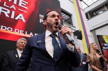 El líder del movimiento Defensores