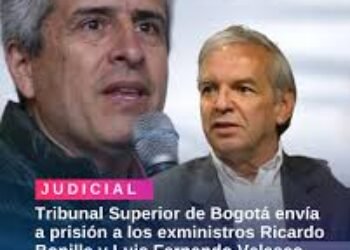 Ricardo Bonilla es el primer ministro de Hacienda de Colombia que va a la cárcel