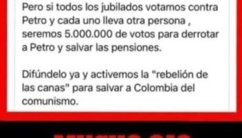 Mucho ojo Pensionados de Colombia !