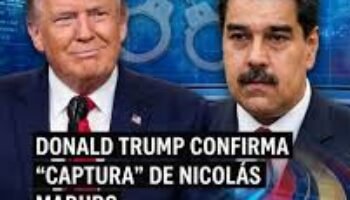 Cayó Maduro: Trump confirma que fue capturado y sacado de Venezuela
