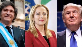 Meloni, Milei y Trump son los líderes mundiales más influyentes, según The Telegraph
